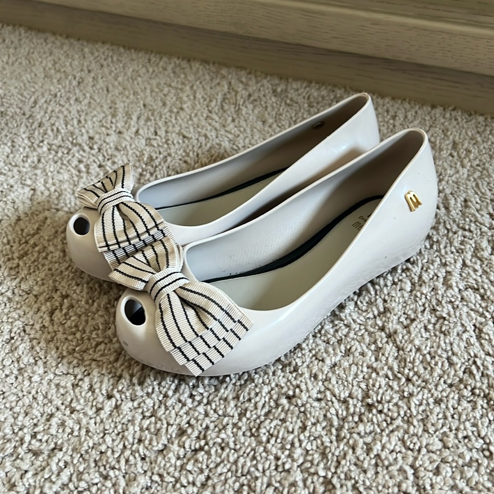 Girls jelly wedges